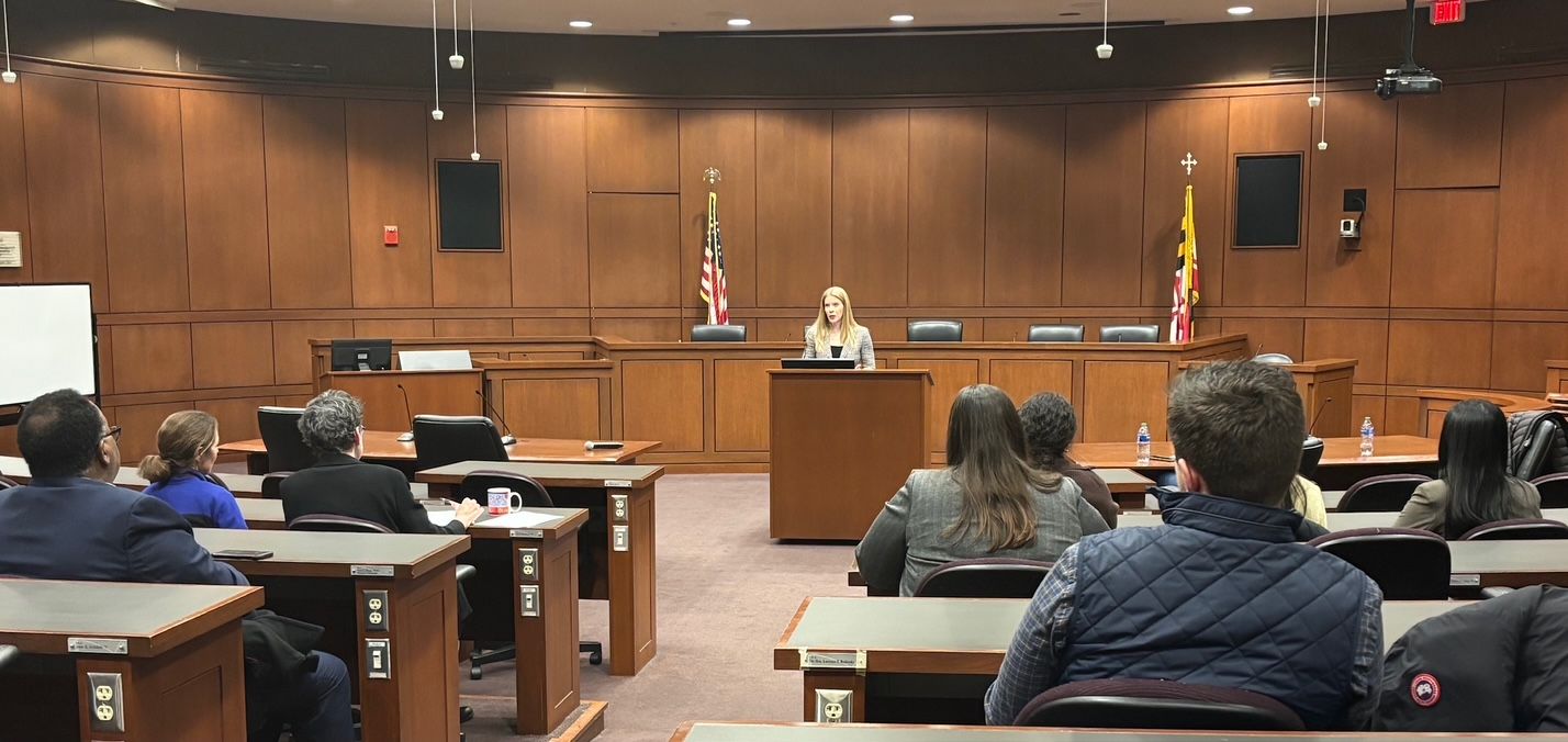 Vice Chancellor Lori Will Visits Maryland Carey Law