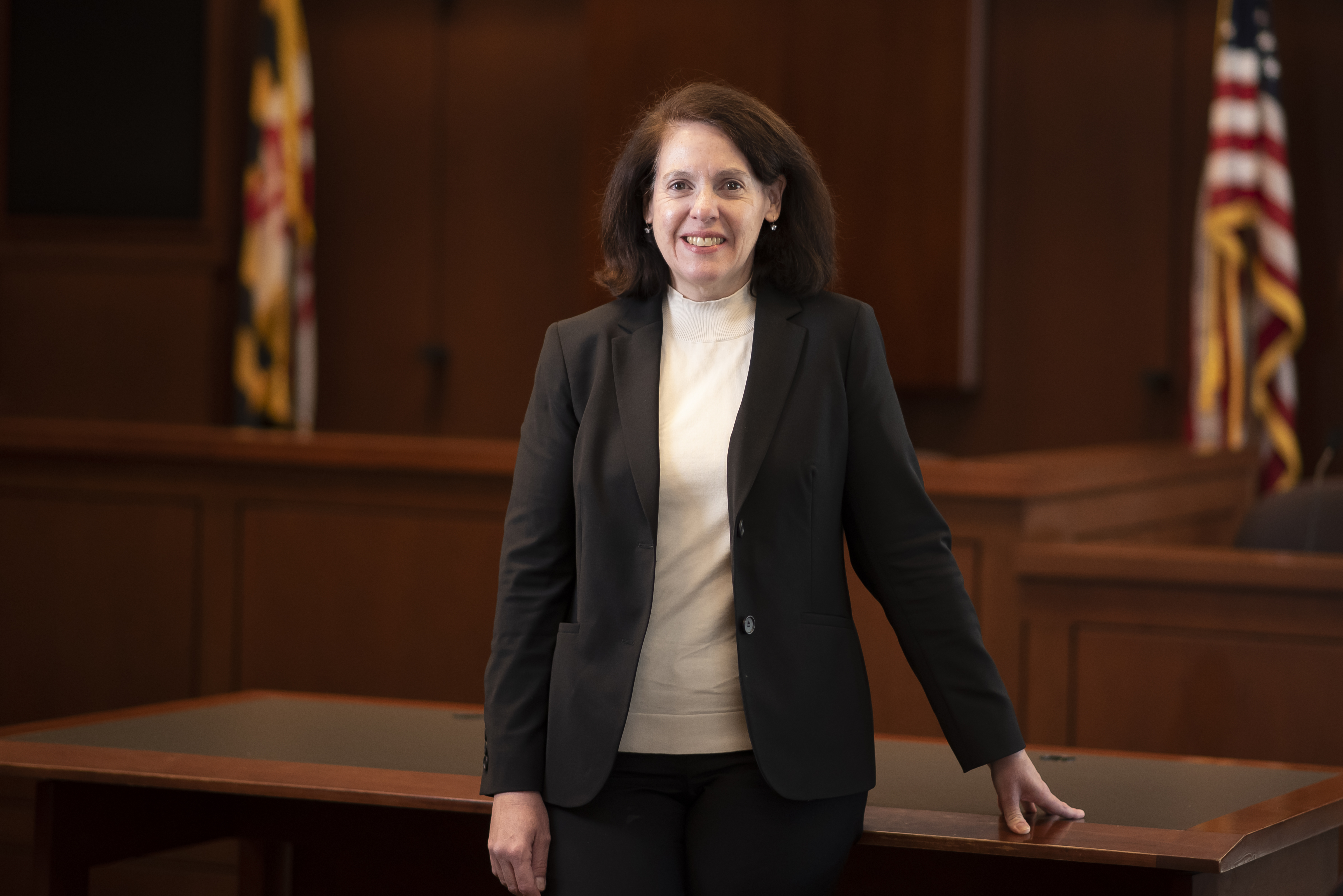 Headshot of Patricia Campbell wearing professional attire in the Ceremonial Courtroom